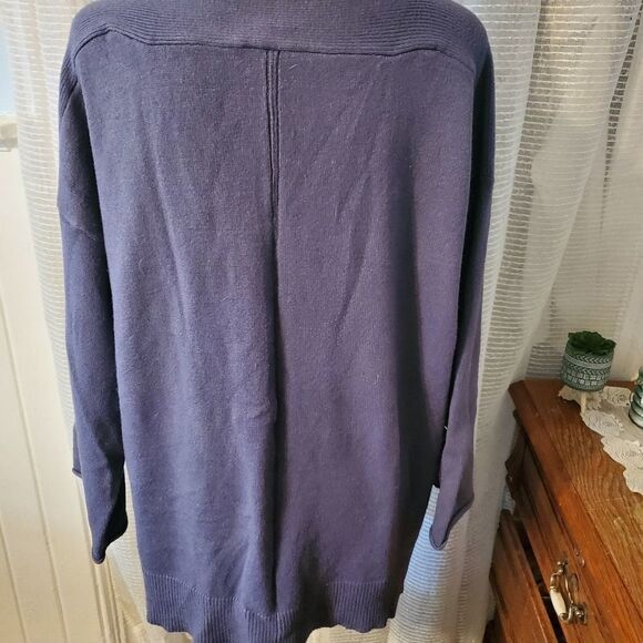 Terra Sky dark blue 💙 sweater sz xl - Picture 3 of 7